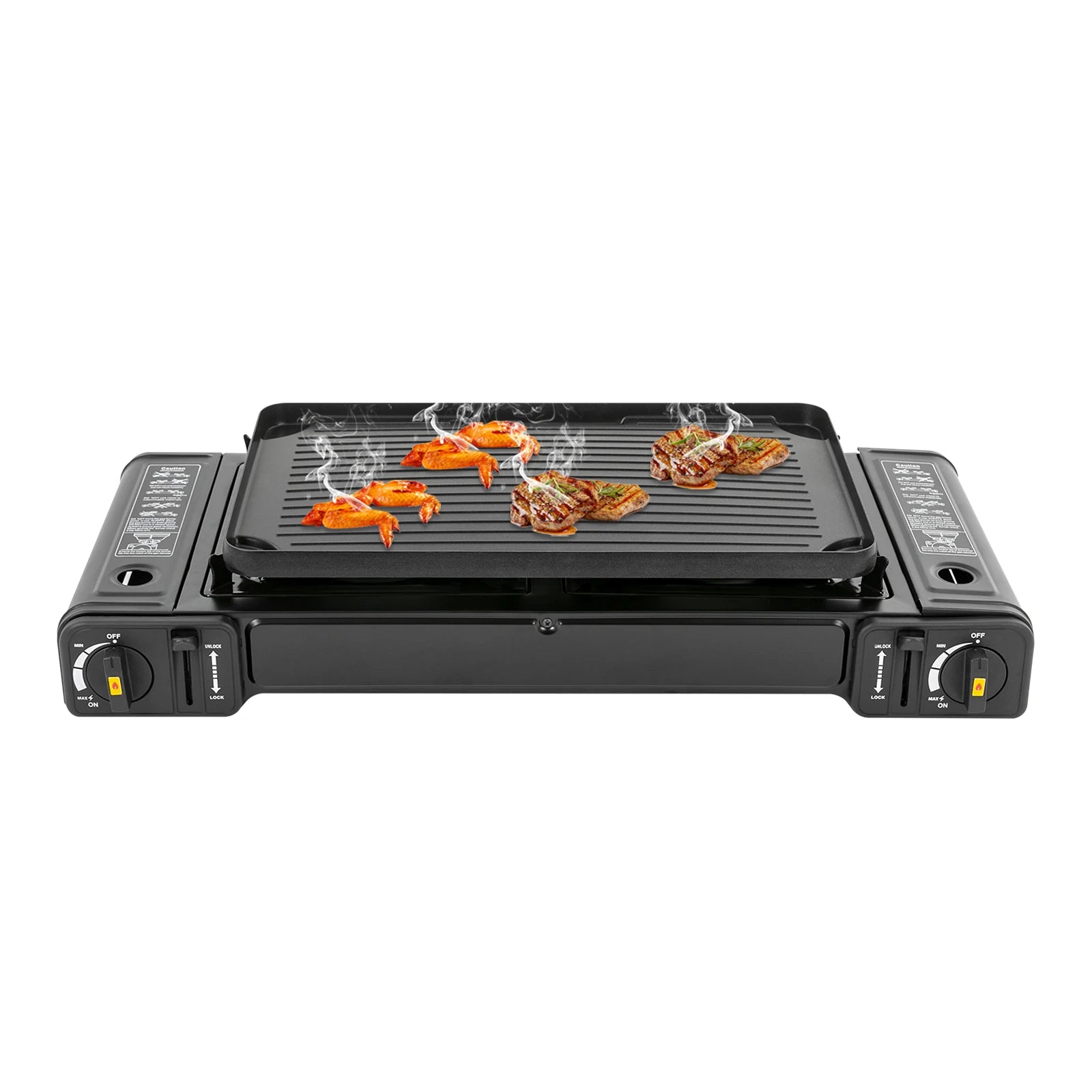 2500W Portable Camping Stove 2 Burners