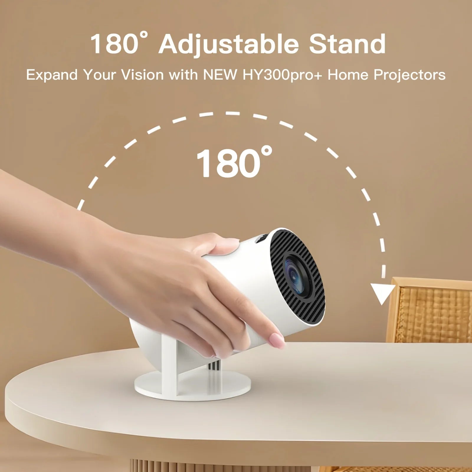 LynCast Projector HY300 Pro+ 4K Android 11 Dual Wifi6