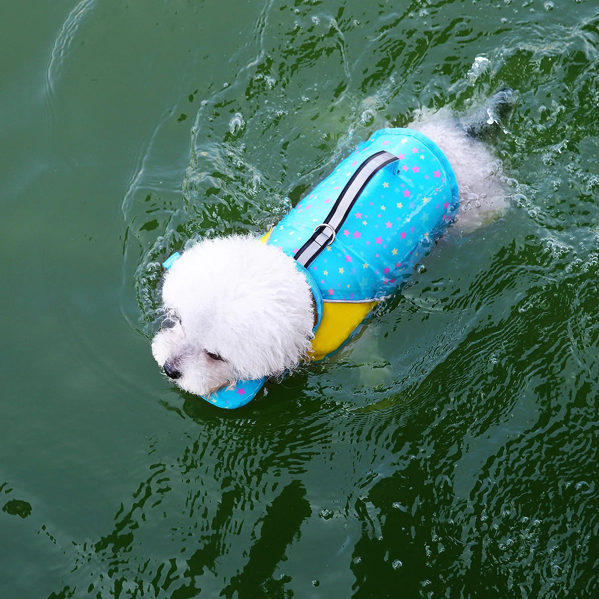 Dog Life Vest Buoyancy Clothes Adjustable