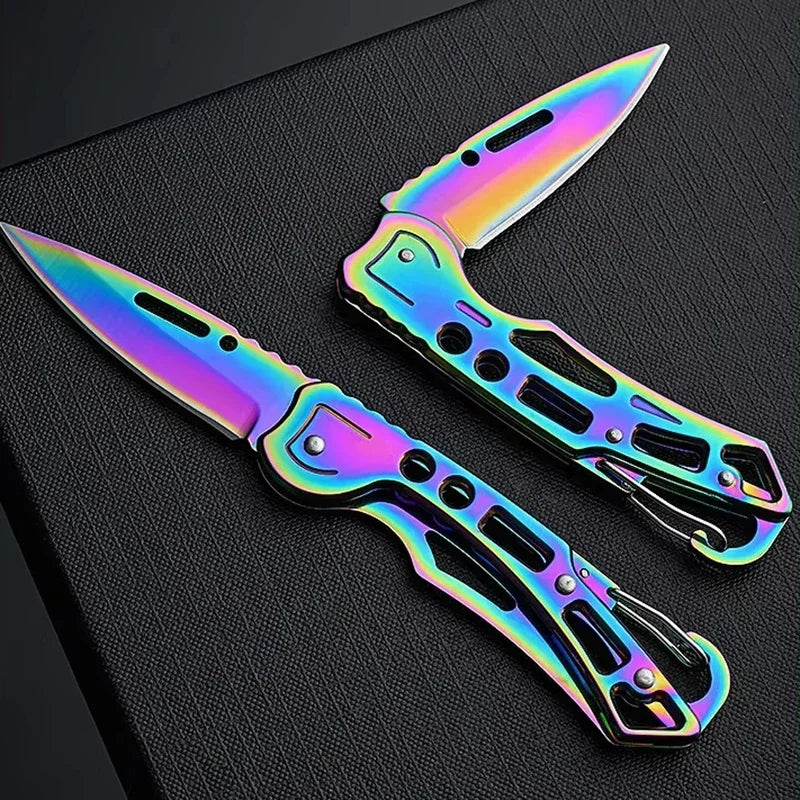 Pocket Knife Stainless Steel  Hunting Camping Fishing
