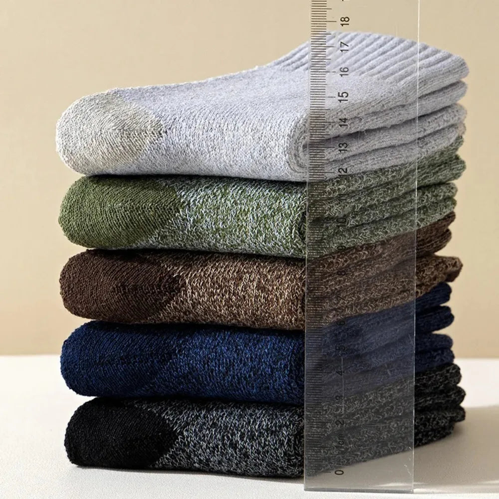 5 Pairs Merino Wool Socks For Men