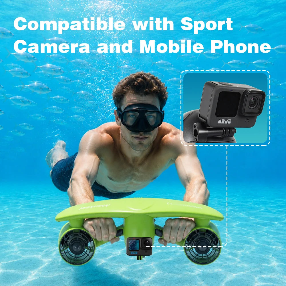 Underwater Diving Scooter Waterproof Electric Scooter 50M Depth