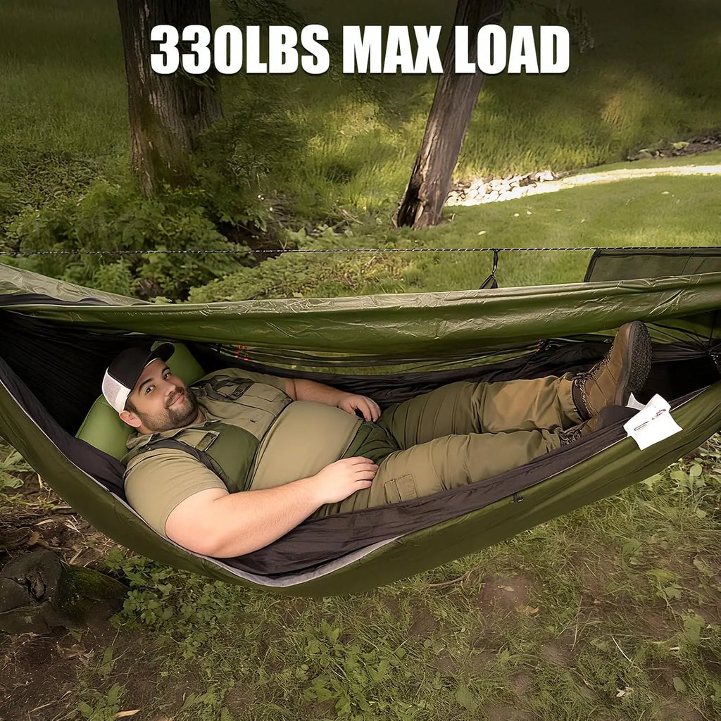 Camping Hammock Tent with Rain Tarp