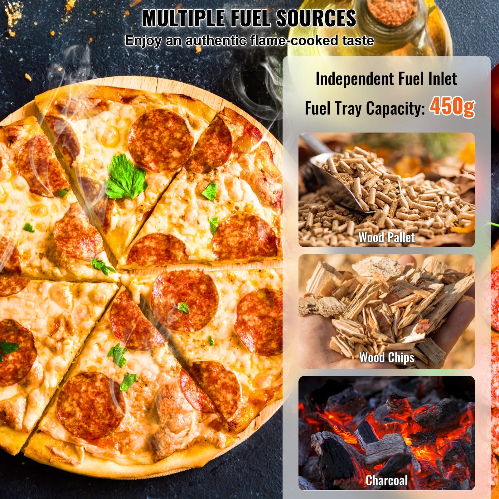 Outdoor Oven 12-inch Pizza Oven Includes Pizza Stone