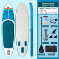 FUNWATER Inflatable Paddle Board Ultra-Light Stand-Up Paddle Board Surfboard for All Skill Levels With SUP Accessories 320-350cm