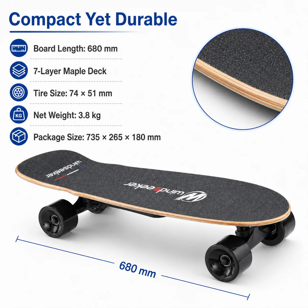 Mini Electric Skateboard 350W Motor
