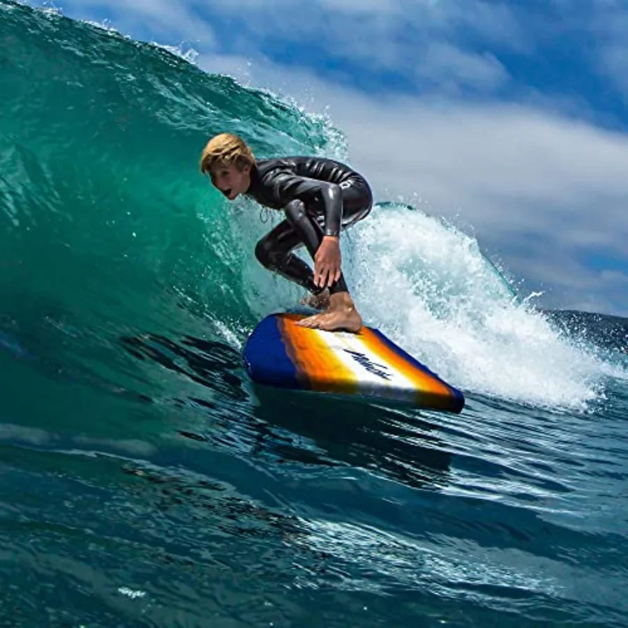 Classic Soft Top Foam 8ft Surfboard beginners