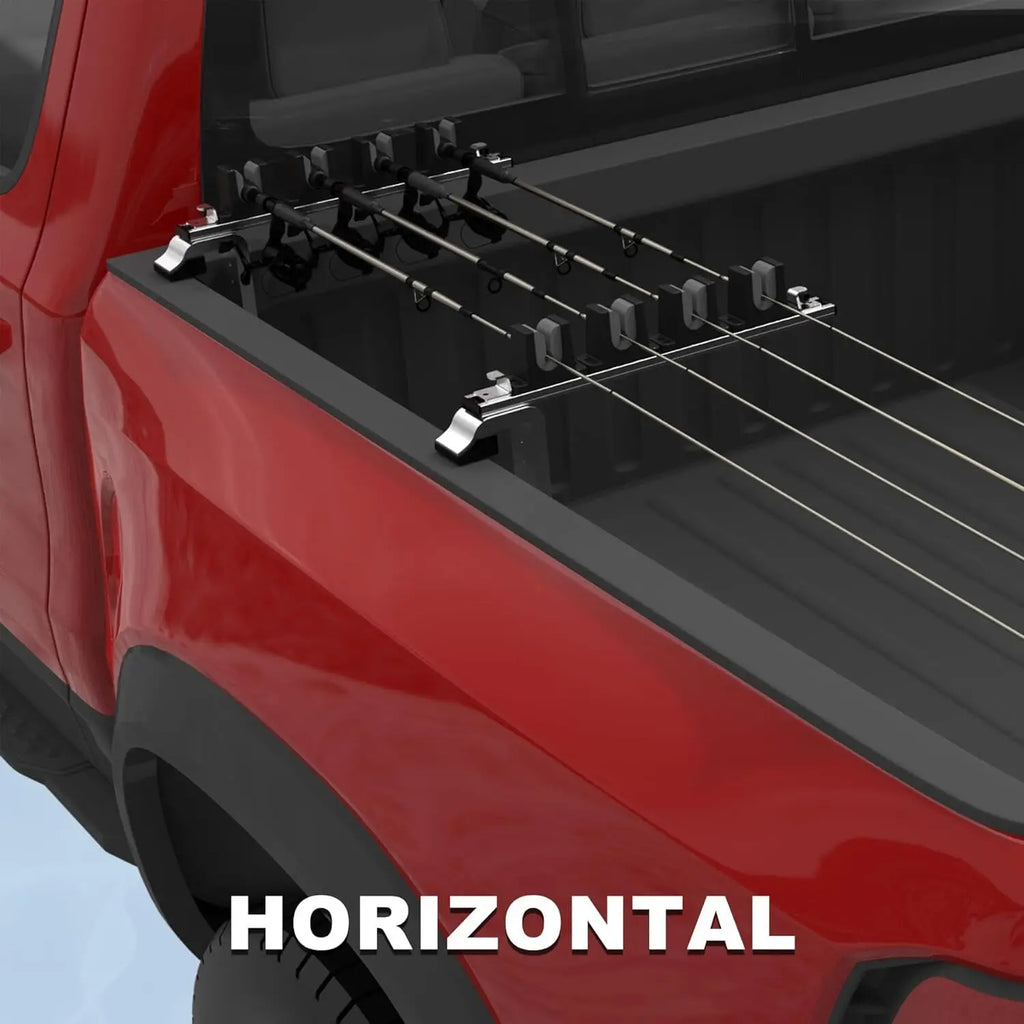 Aluminum Clamp Fishing Rod Holder for Truck Bed
