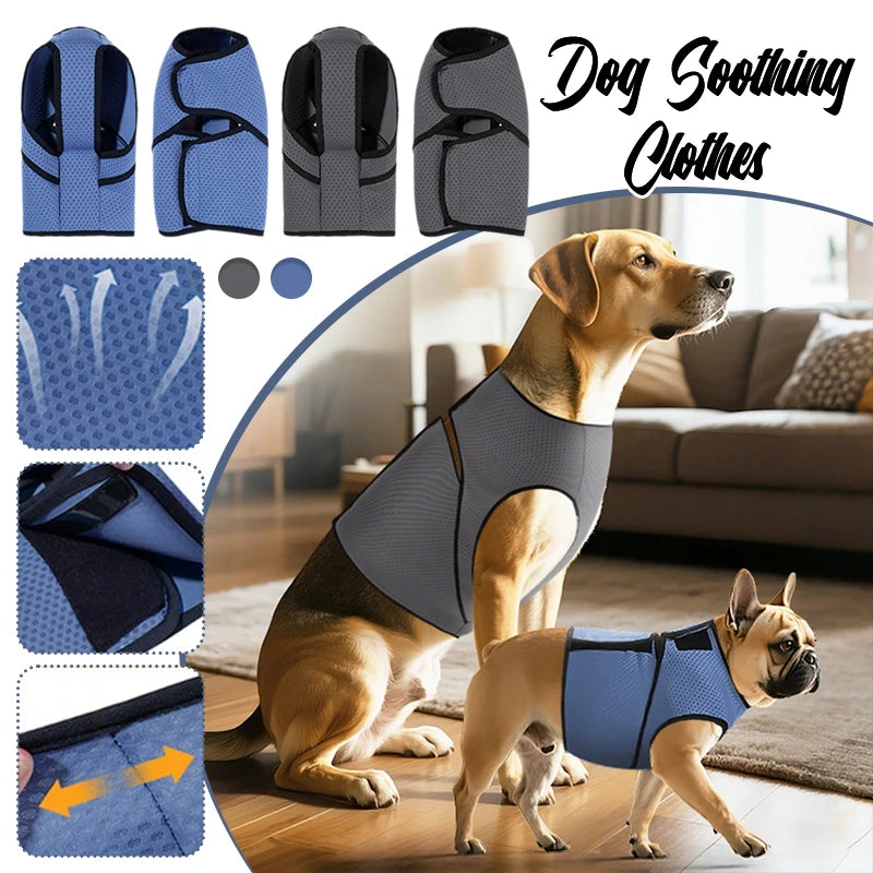 Dog Calming Vest Mesh Anxiety Relief Coat