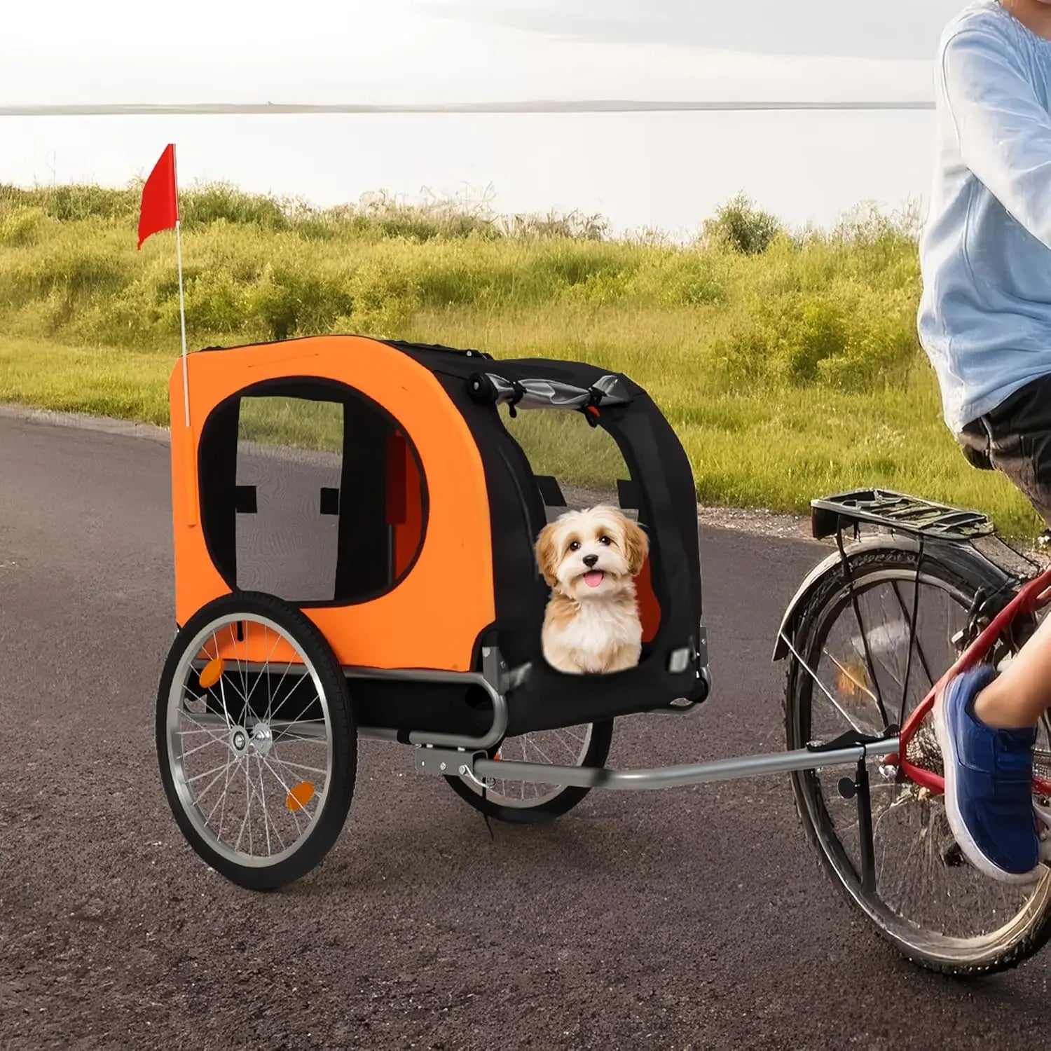 Large Dog Bike Trailer 88Lbs