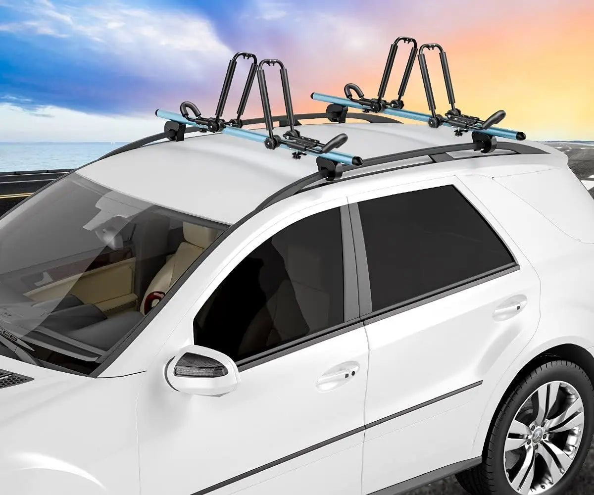 Universal Foldable J-Bar Kayak Rack