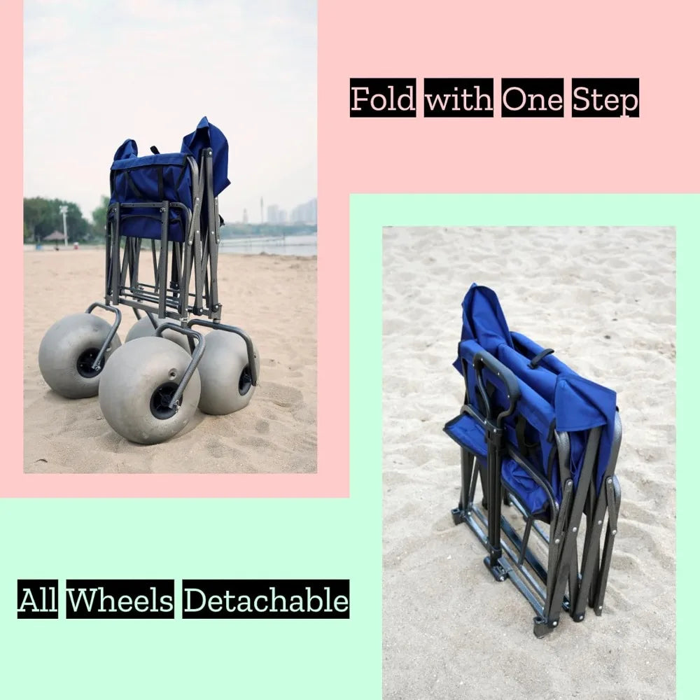 Beach Wagon with Balloon Wheels –13''