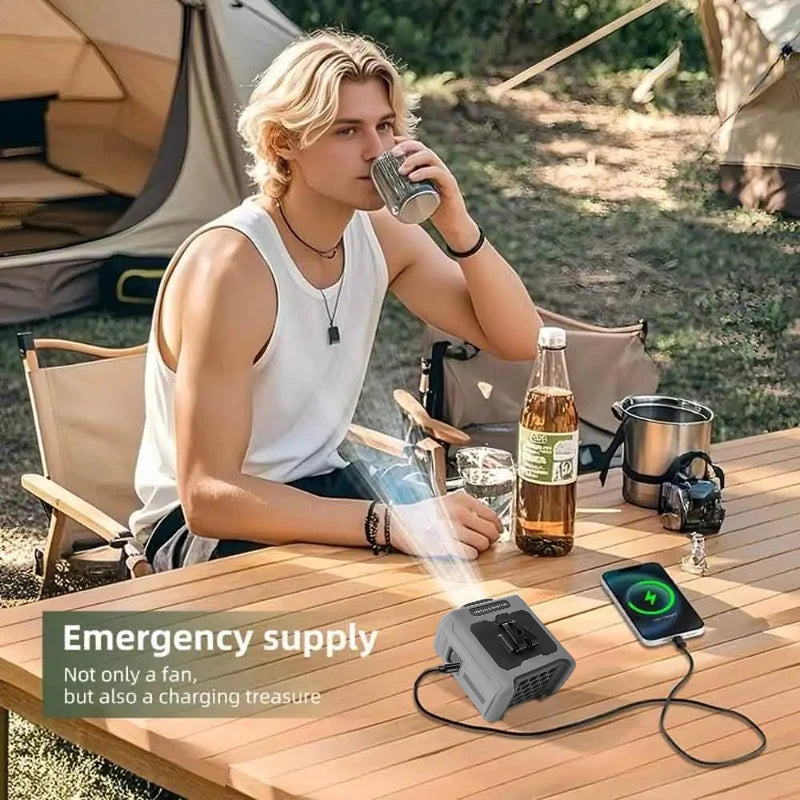10000mAh Portable Neck Fan