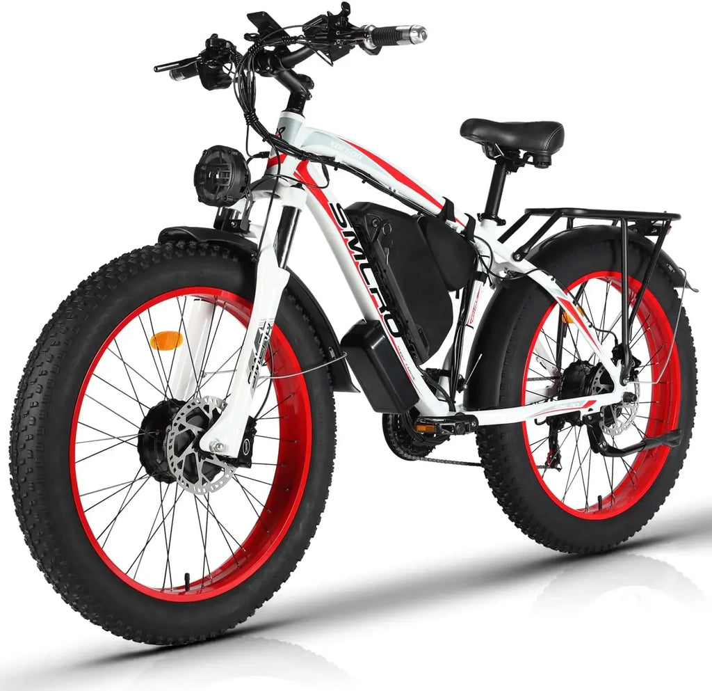 Electric Bicycle new B1 2000W Dual Motor 48v 22.4ah battery adult 26 inch tire All terrain Hydraulic brake multi-function E-bike