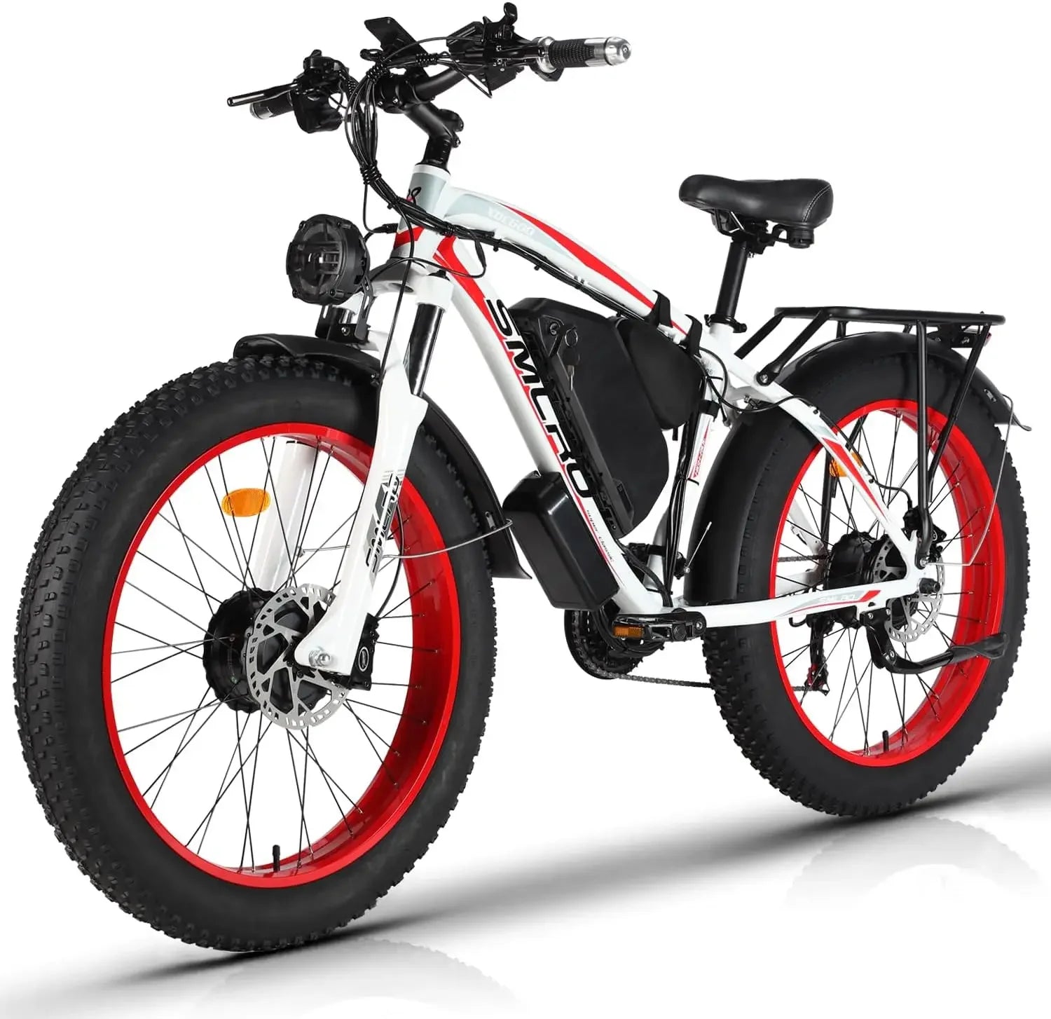 Electric Bicycle new B1 2000W Dual Motor 48v 22.4ah battery adult 26 inch tire All terrain Hydraulic brake multi-function E-bike