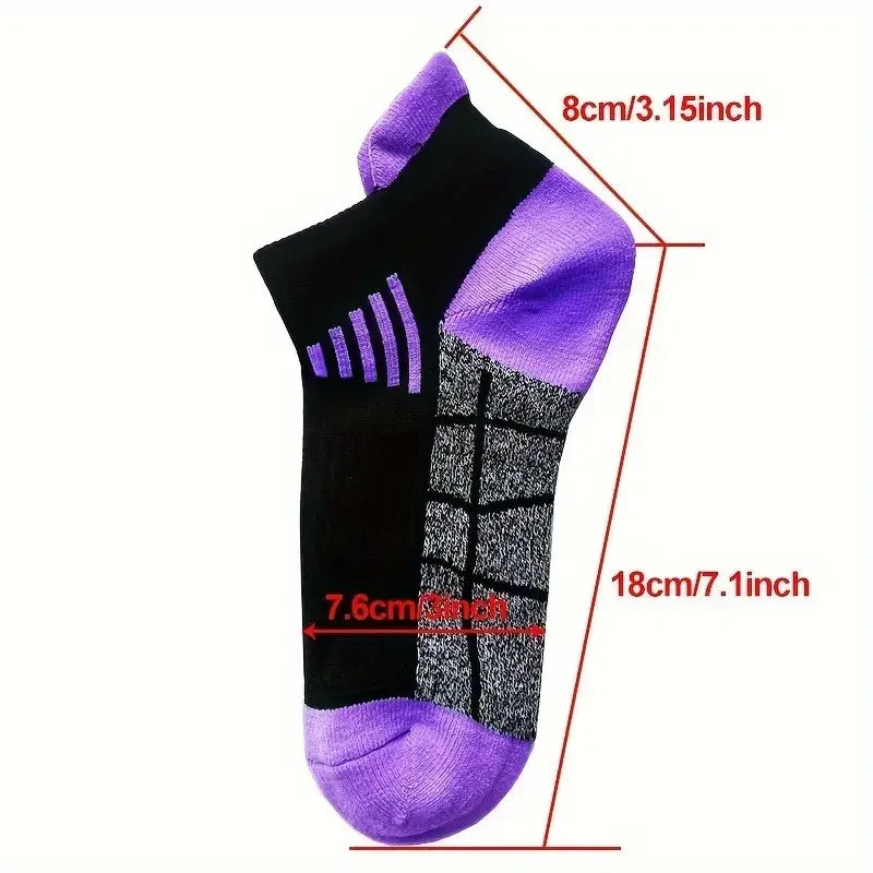 Breathable Moisture-wicking Socks Suitable Running Outdoor Sports