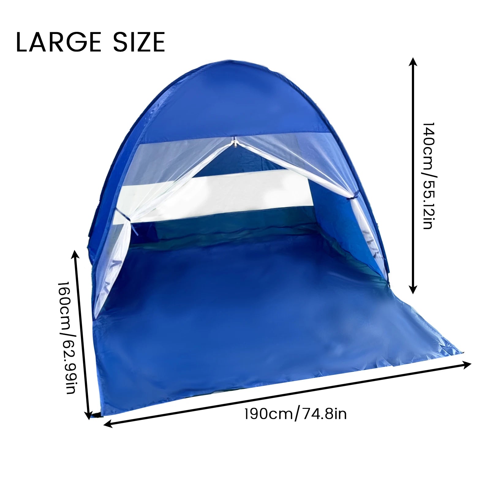 Pop-up beach tent