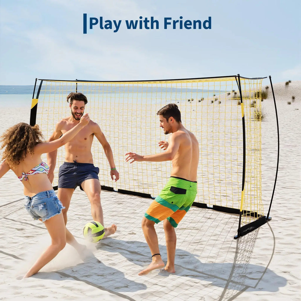 12x6ft Portable Soccer Goal Heavy