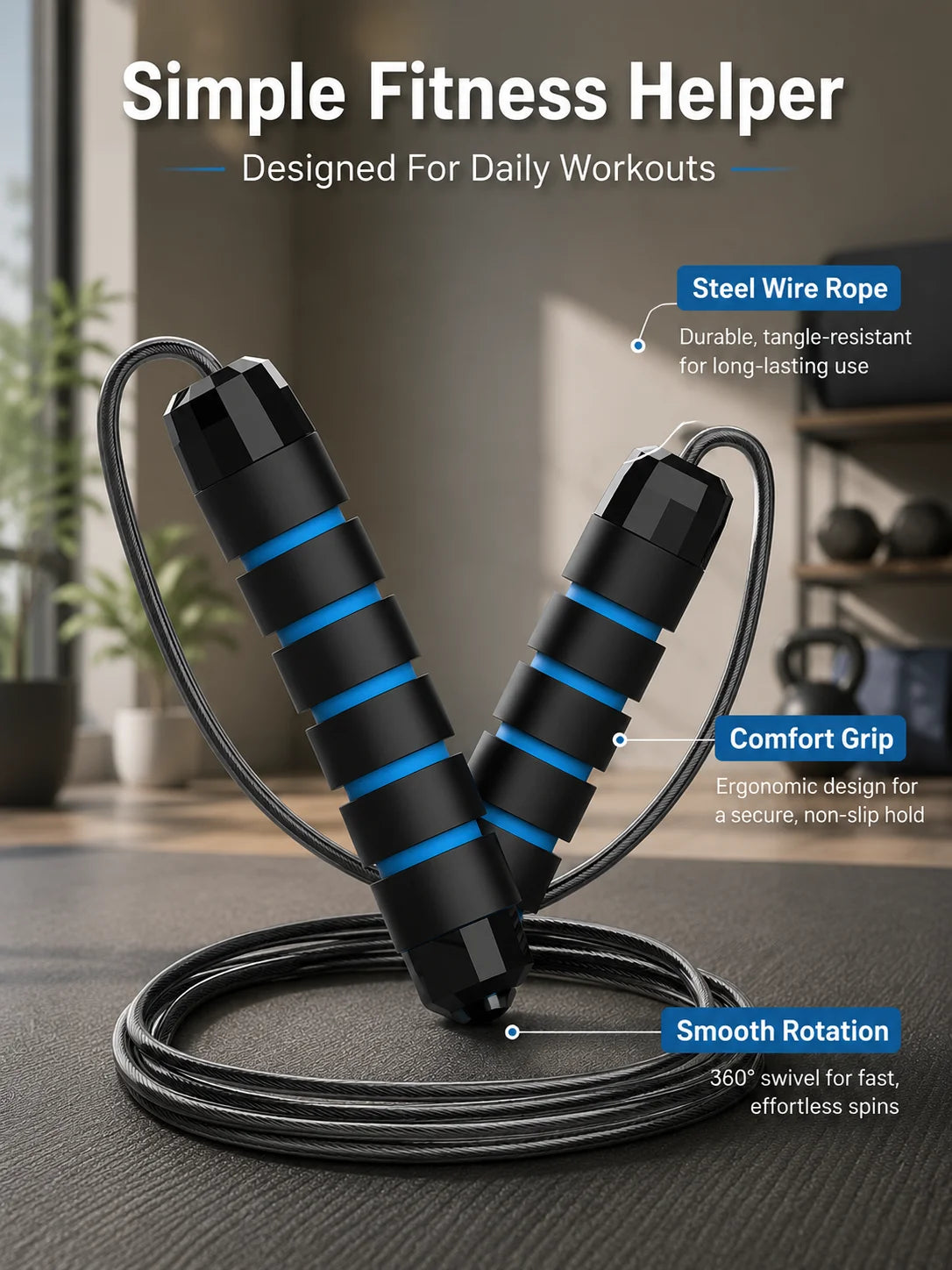 Steel Wire Speed Jump Rope