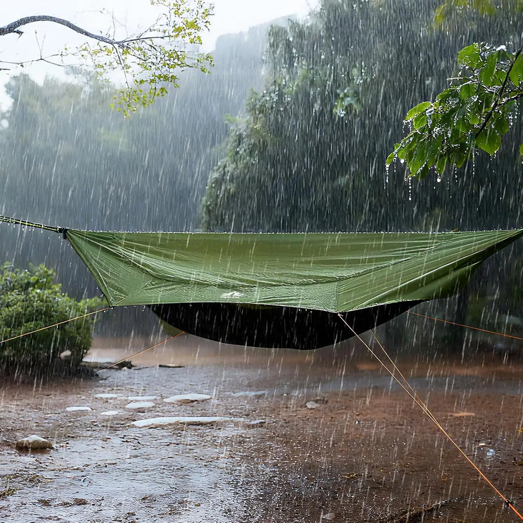 Camping Hammock Tent with Rain Tarp