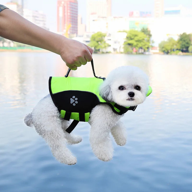 Dog Life Vest Buoyancy Clothes Adjustable