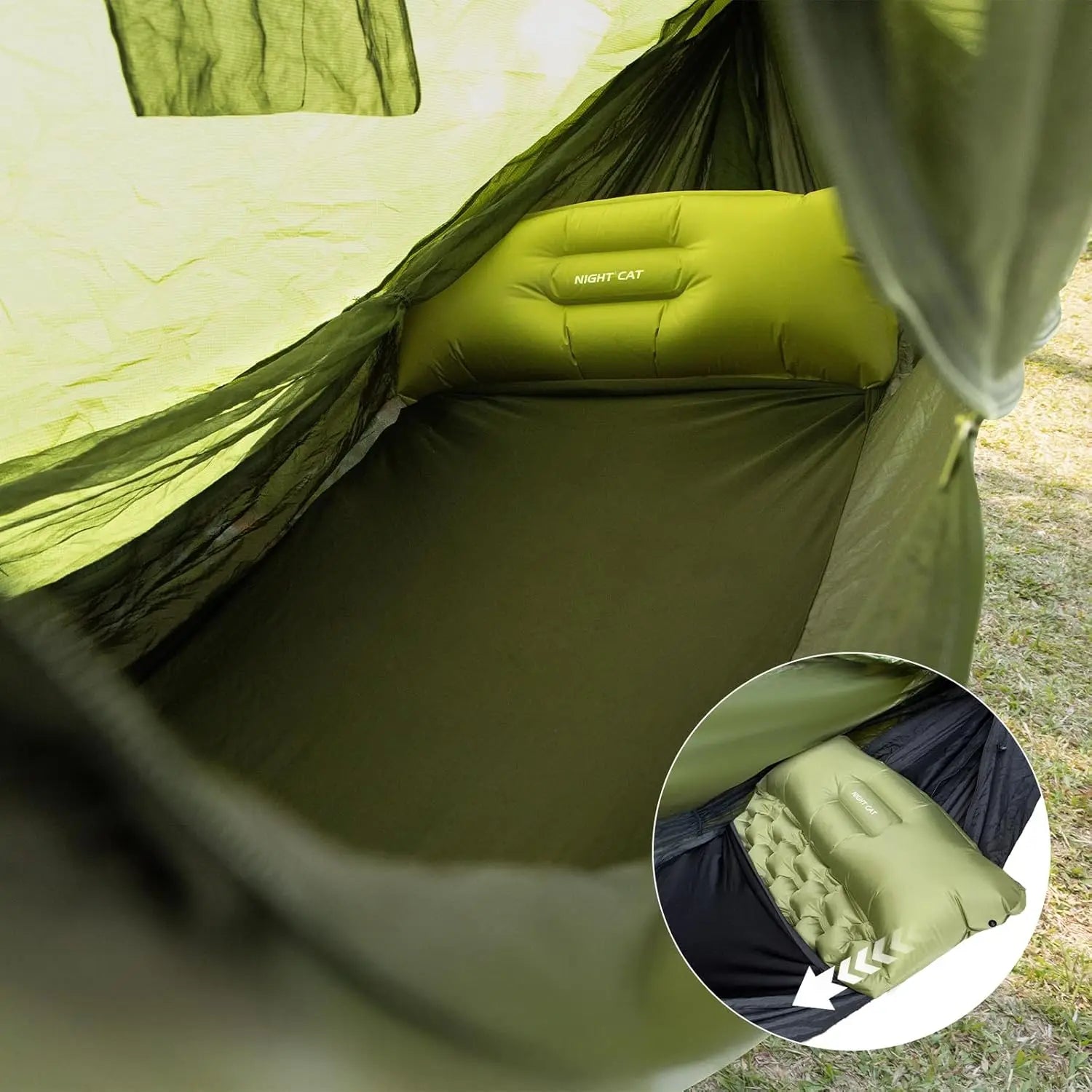 Camping Hammock Tent with Rain Tarp