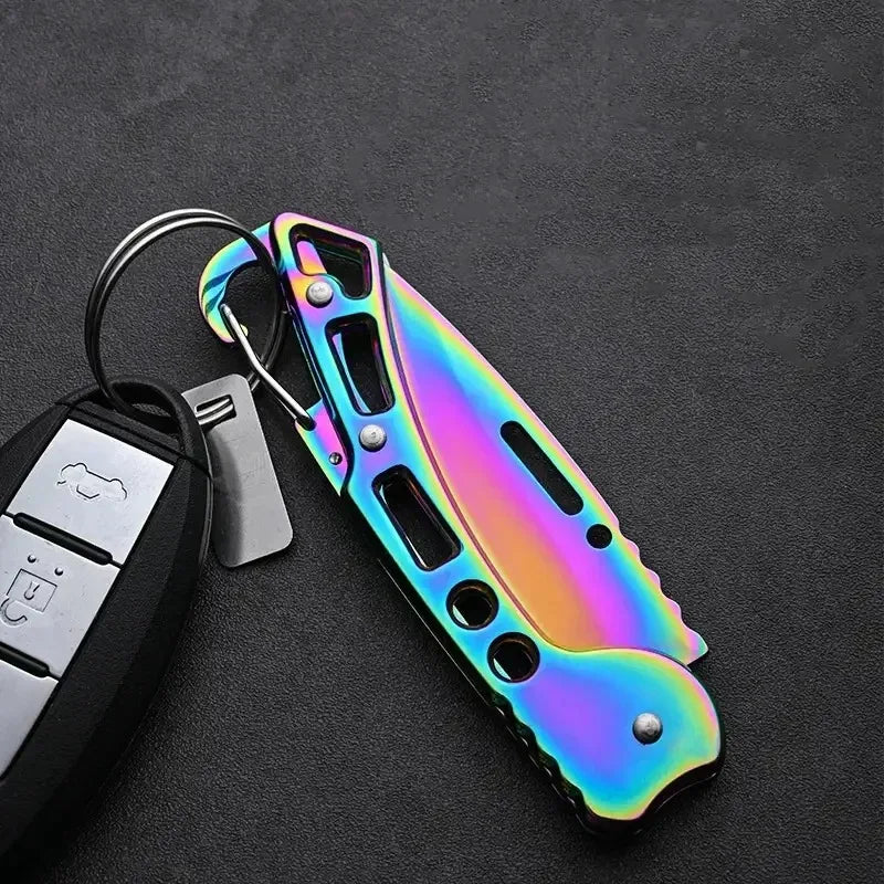 Pocket Knife Stainless Steel  Hunting Camping Fishing