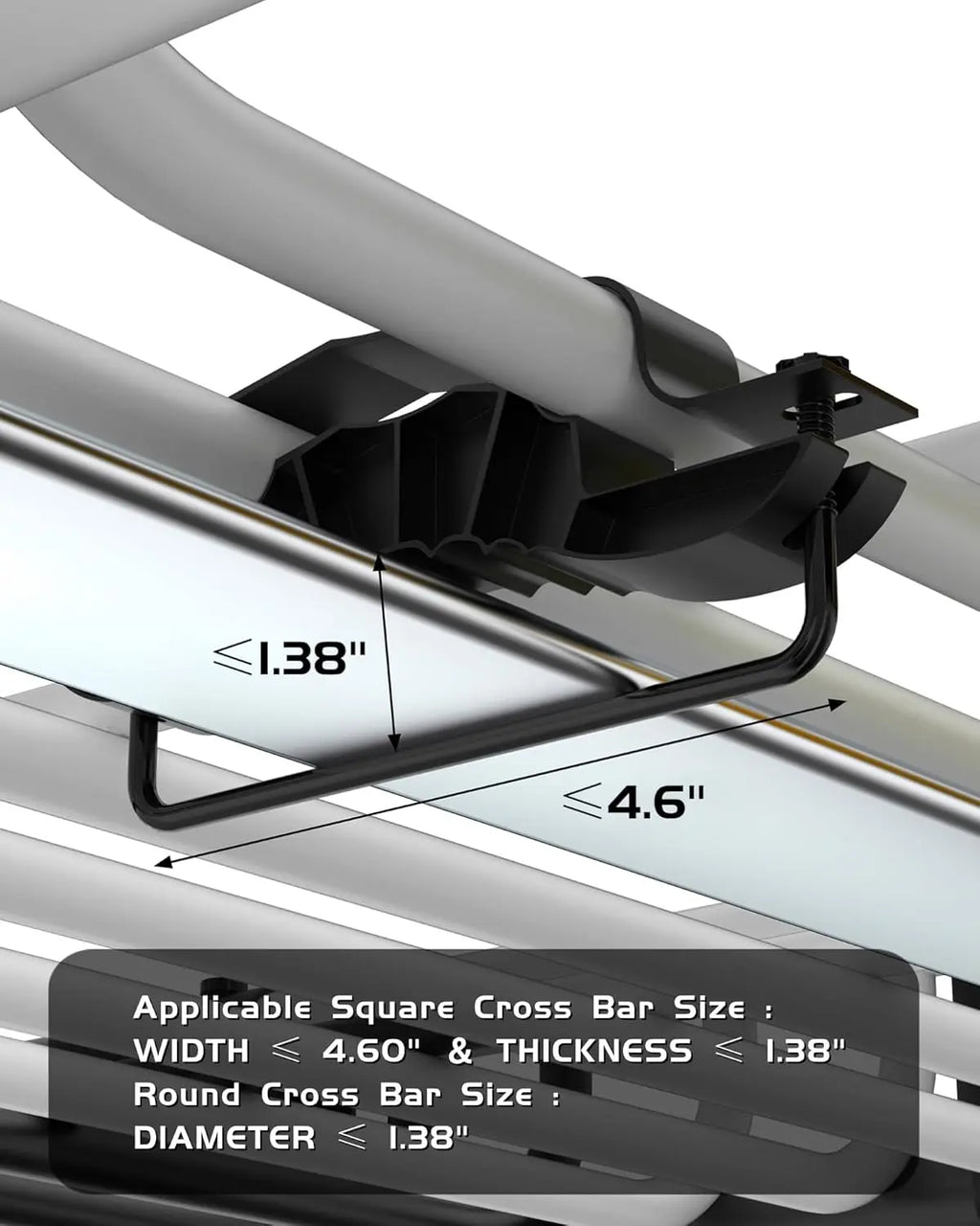 64 X 39 Inch Universal Roof Rack Basket, 200 Lbs