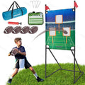 Football Toss Game with 4 Inflatable Balls 66 Throwing Target Football Target