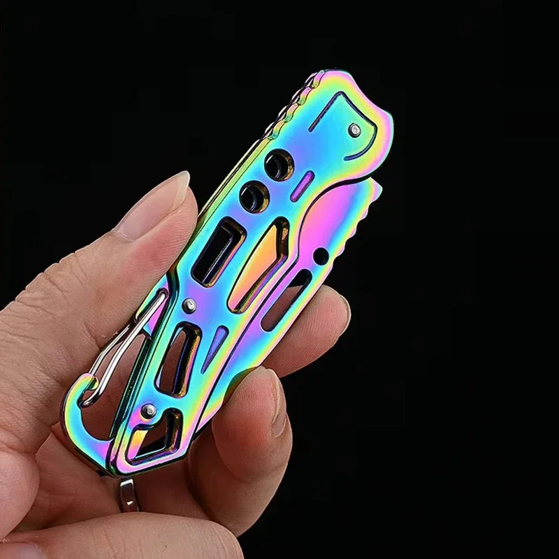 Pocket Knife Stainless Steel  Hunting Camping Fishing