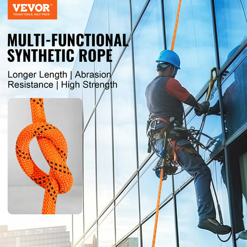 120ft Dual-Weave Polyester Cord 3/8 1/2 inch