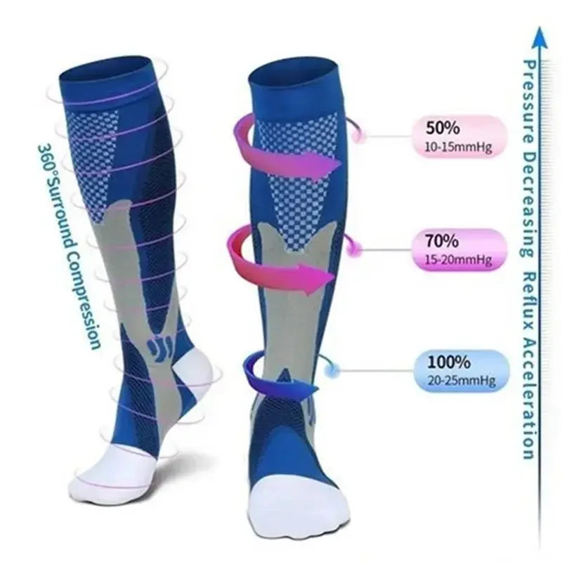 Compression Socks Varicose Veins Cycling