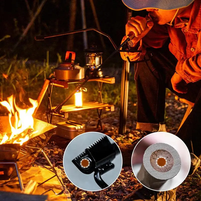 Camping fire tongs 3 in 1 Fire tongs fire stick f