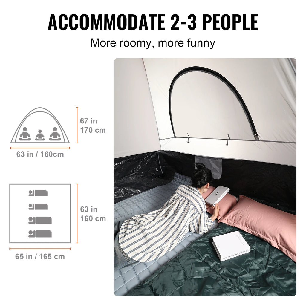 Truck Bed Tent 5.5'-6' with Rain Layer