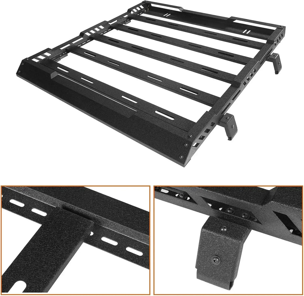 Roof Rack 2018-2025 Steel Cargo Basket Jeep