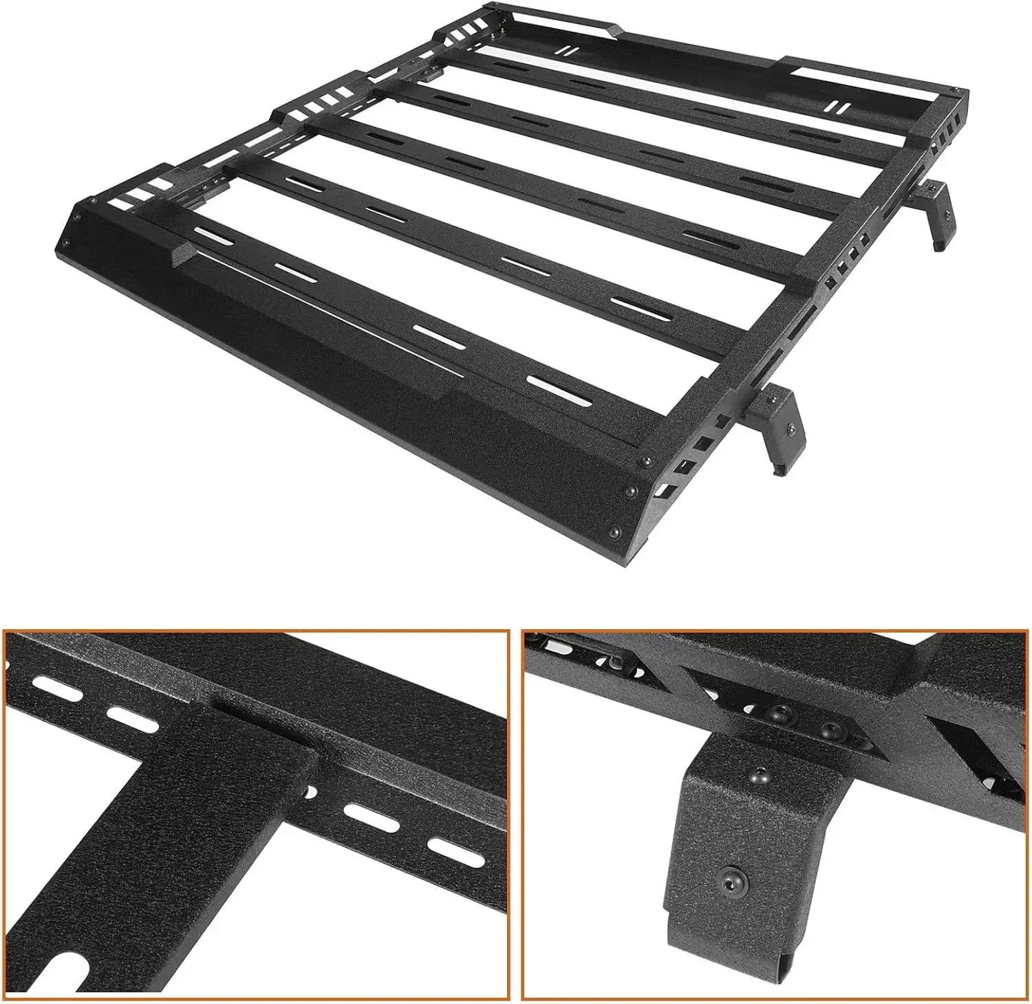 Roof Rack 2018-2025 Steel Cargo Basket Jeep