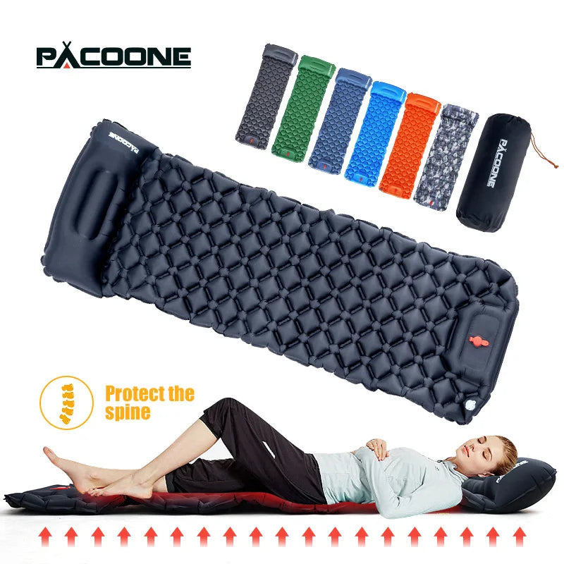 Outdoor Sleeping Pad Camping Inflatable Mattress