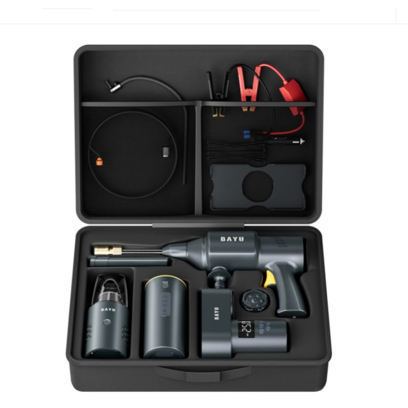 BAYU 6-in-1 Portable Car Emergency Kit