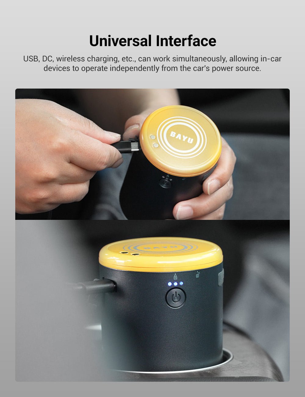 BAYU 6-in-1 Portable Car Emergency Kit