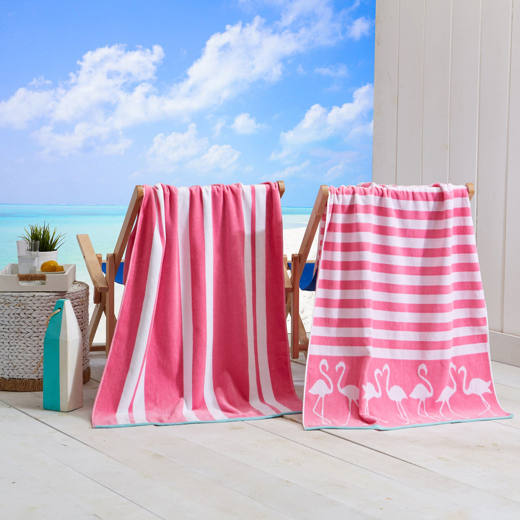 Cotton Velour Beach Towel