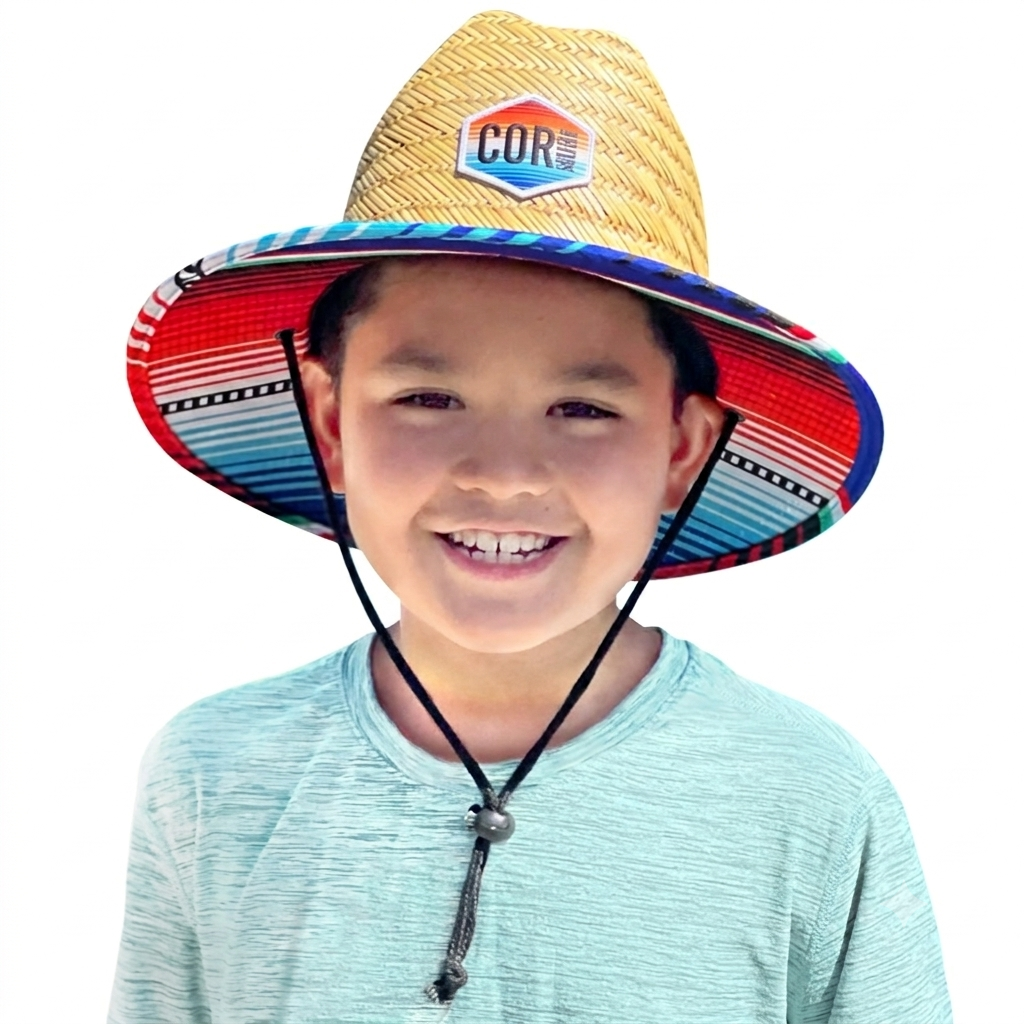 Kids Straw Hat Summer Beach Hat for Boys and Girls -