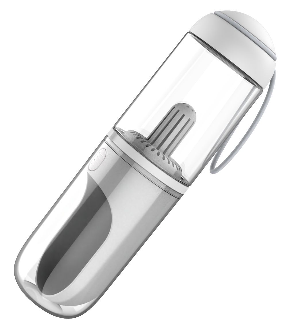 Pet Life ® Handheld Travel Filtered Water Feeder