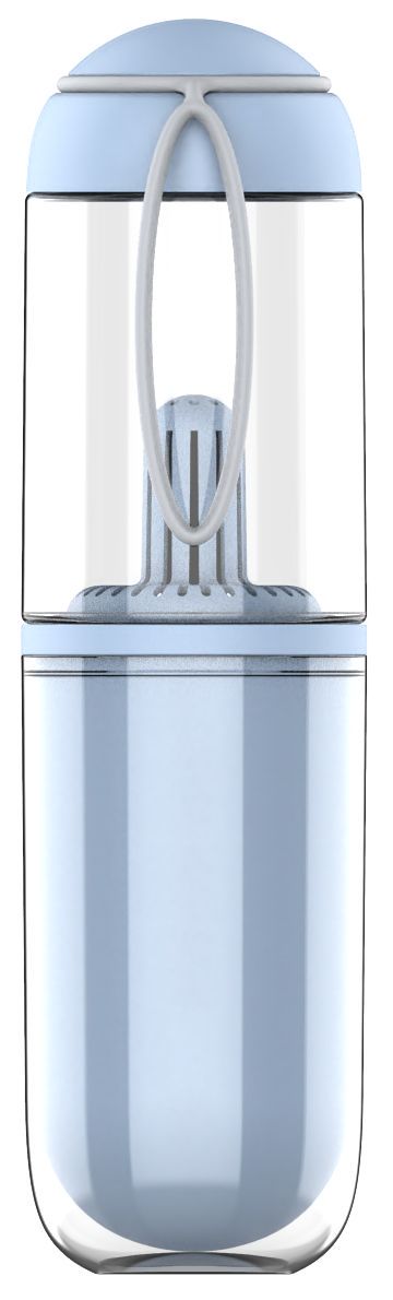 Pet Life ® Handheld Travel Filtered Water Feeder
